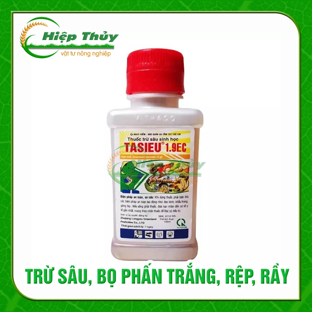 Chế phẩm sinh học Tasieu 1.9EC 100ml ngừa sau, bọ phấn trắng, rệp, rầy