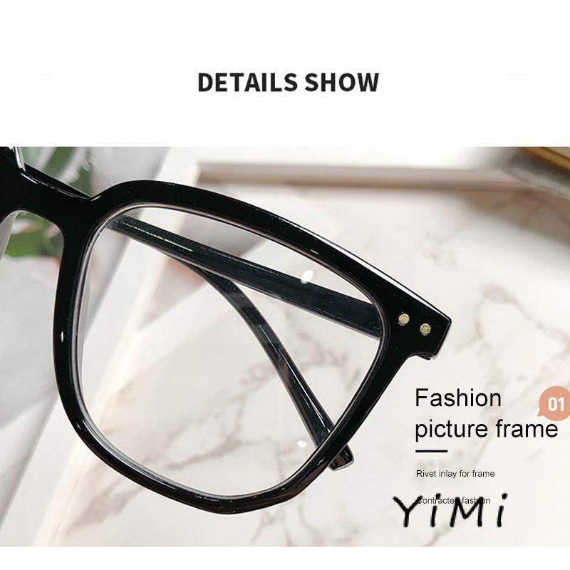 Mắt kính gọng lớn chống ánh sáng xanh thời trang sành điệu cho nam và nữ