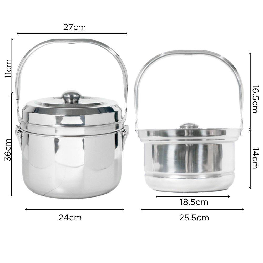 Thanh lý trưng bày - Nồi Ủ Nhiệt Mishio MK289 Inox 304