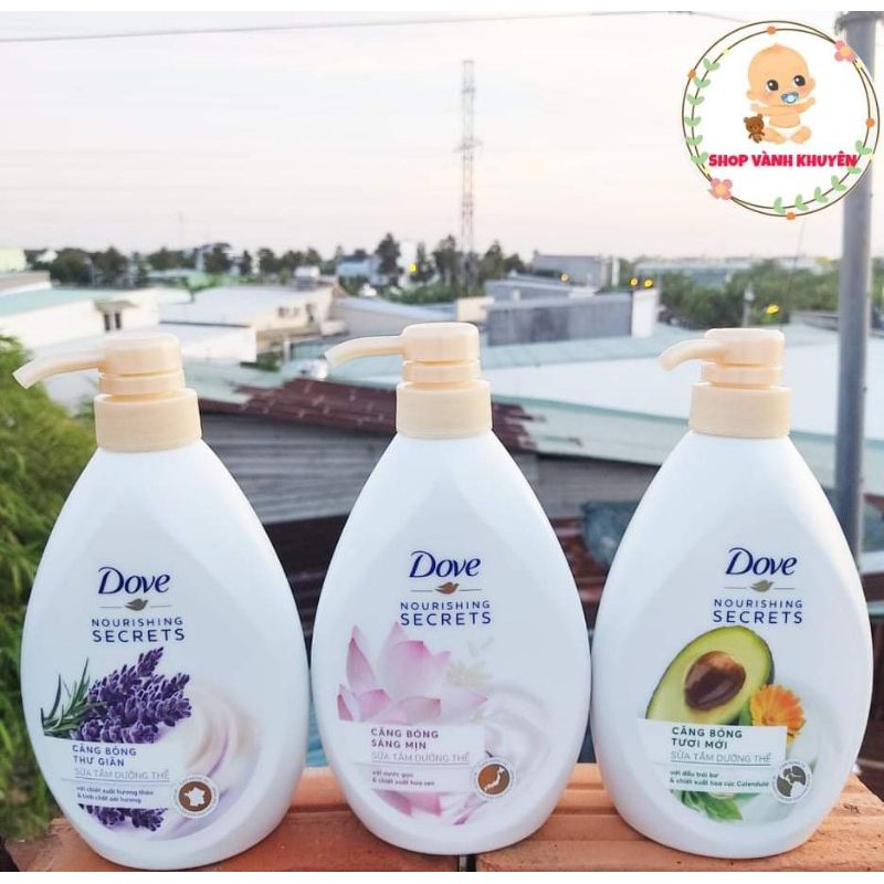 Sữa tắm dưỡng thể Dove 530gr (Mới)