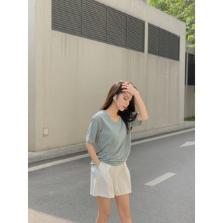 Áo thun trơn basic vải xước AP482 1994closet