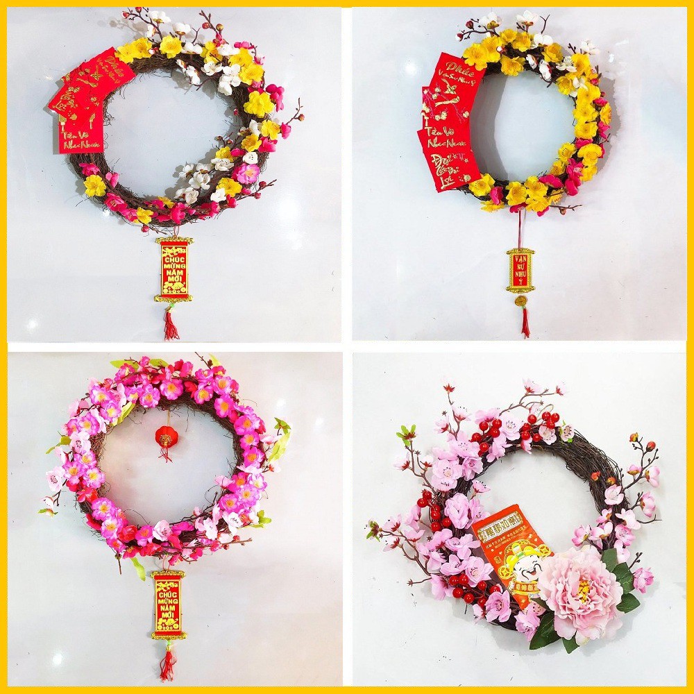 Giảm giá vòng hoa tết handmade chỉ có tại chúng tôi. Với nhiều sự lựa chọn đa dạng và tinh tế, bạn sẽ không còn nghi ngờ gì nữa khi lựa chọn mua ngay hôm nay.