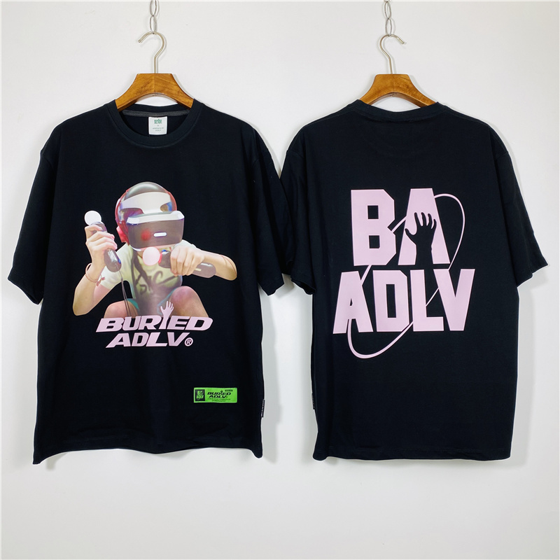 Áo Thun Dáng Rộng In Hình 3dvr Boy Phong Cách Hàn Quốc Thời Trang Cho Các Cặp Đôi
