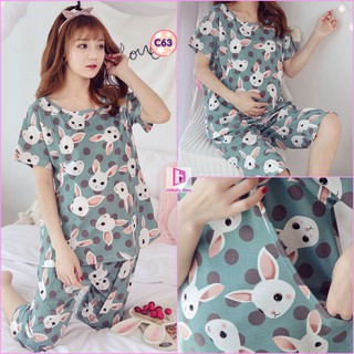 Quần Áo bà Bầu sau sinh cho con bú C63