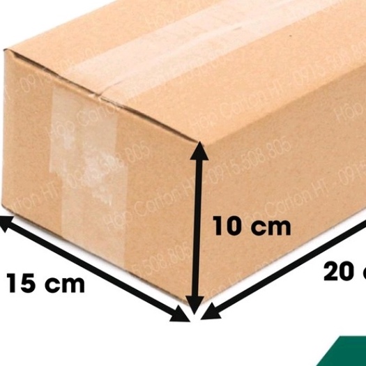 20x15x10 Hộp carton đóng hàng