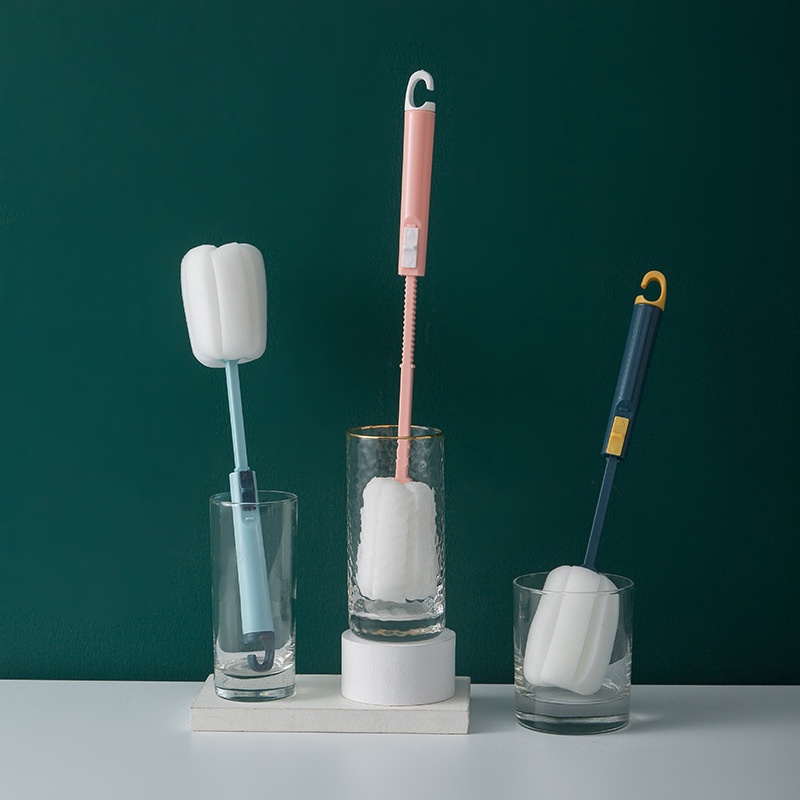 Cọ Rửa Ly,Tách, Bình Sữa Có Tay Cầm Dài Tiện Lợi, Sáng Tạo#CRL