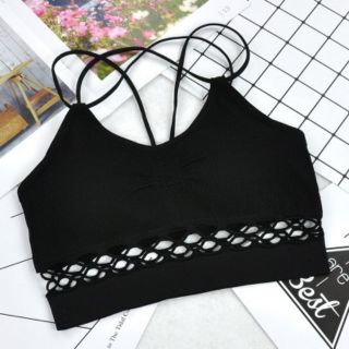 BRA GYM DỆT DÁNG LỬNG KIỂU ĐAN LƯỚI