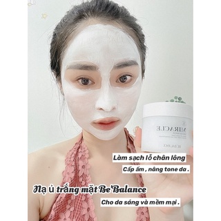 Kem ủ trắng mặt snow mask be’balance hàn quốc bebalance