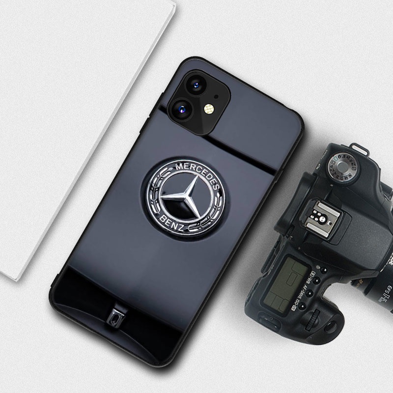 Ốp Điện Thoại Mềm Hình Mercedes Car Cho iPhone 11 Pro Max 12 Pro Max 12 Mini 13 Pro Max