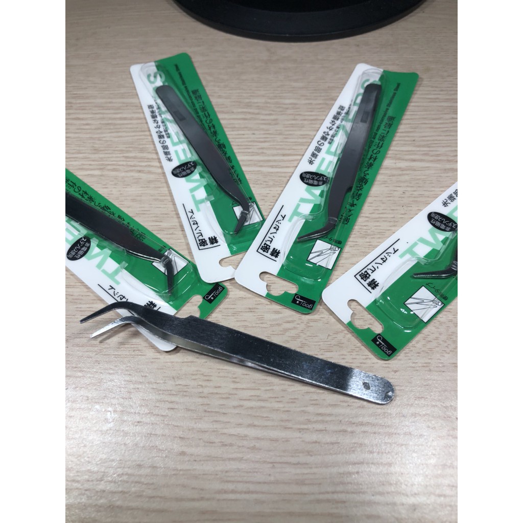 Nhíp gắp đầu cong, nhíp gắp mi, nhíp nối mi