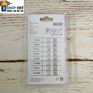 Bộ 5 lưỡi cưa lọng cắt gỗ, cắt sắt YIWEI