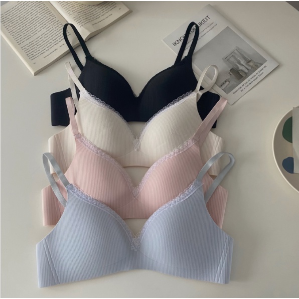 Áo lót Không Gọng Không Đường May Màu Sắc Xinh Xắn