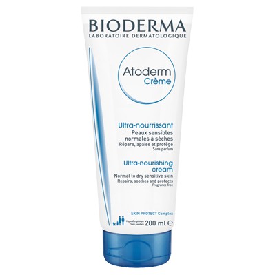 Kem Dưỡng Ẩm Dành Cho Da Khô &amp; Rất Khô Bioderma - Atoderm Crème Bioderma (200ml)