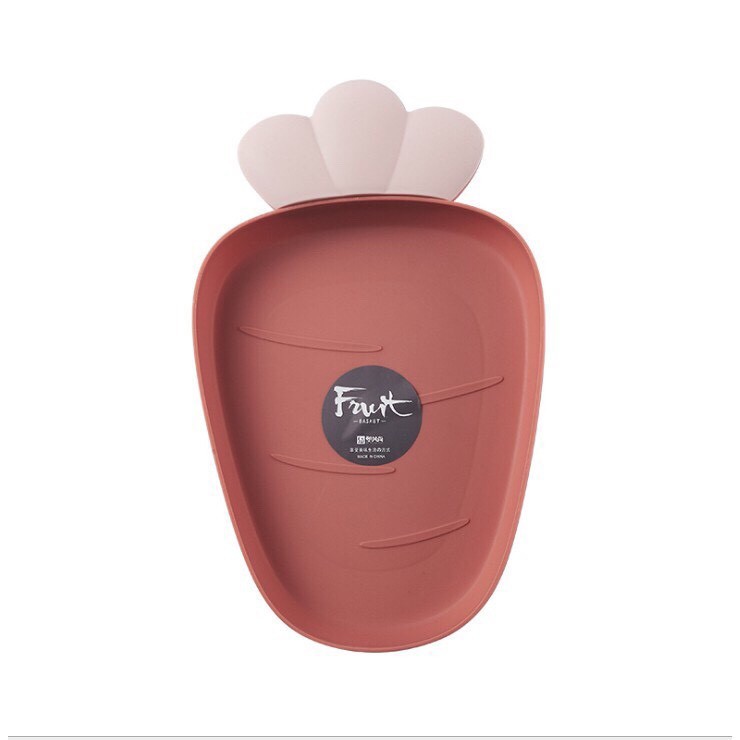 Khay Ăn Dặm Hình Cà Rốt Cho Bé Chống Rơi Vỡ