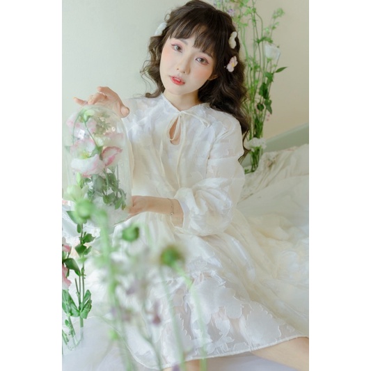 Đầm babydoll tay raplan tầng xoè - Lily Babydoll - CARROT FARM