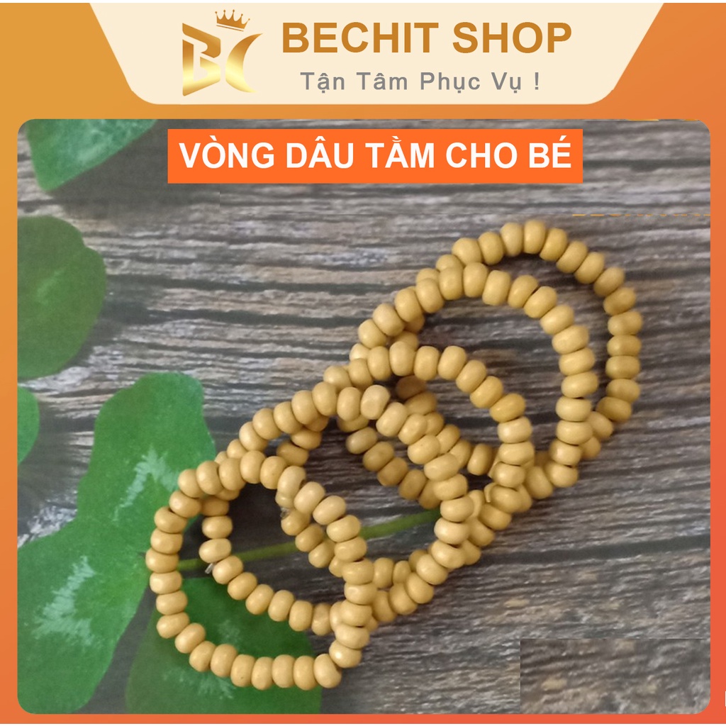 Vòng Dâu Tằm Cho Bé, Vòng Dâu Tránh Gió Chống Giật Mình, Giữ Bé Ngủ Ngon