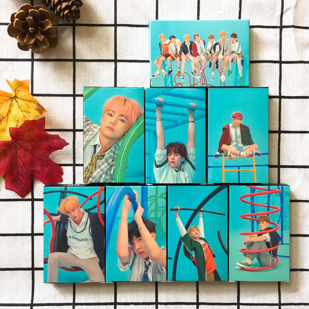 Lomo card bts lomo jungkook bộ ảnh hộp 30 ảnh thẻ hình quà tặng xinh xắn, dễ thương