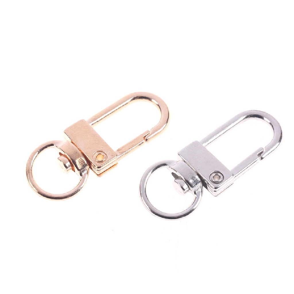 Set 5 móc khóa càng cua mini 12*34mm làm thủ công gắn chìa khóa, túi xách