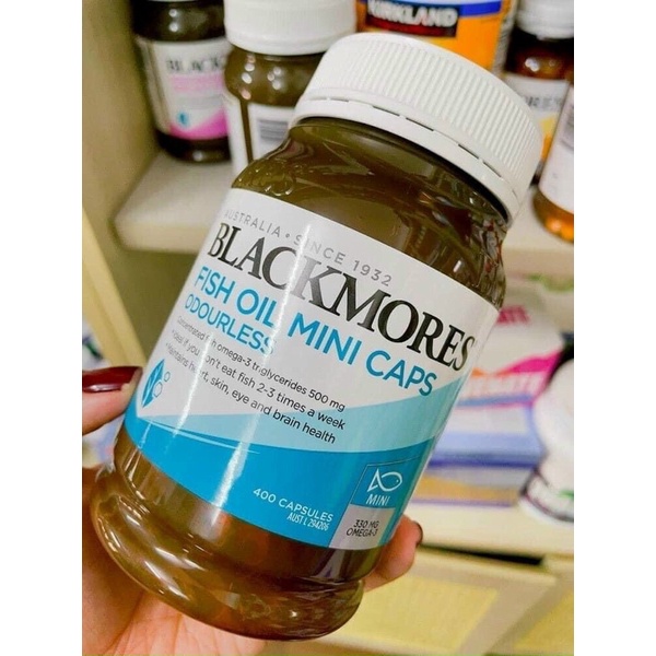 Dầu cá Fish Oil blackmores 1000mg