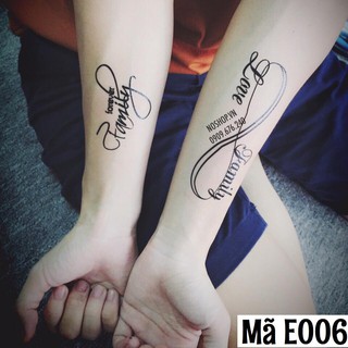 Hình Xăm Dán Cha Mẹ - No6