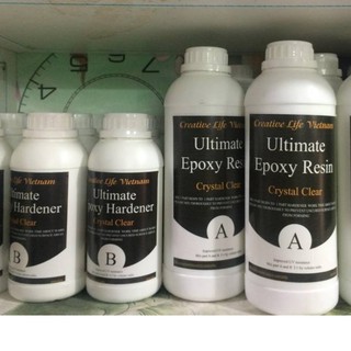 Ultimate epoxy resin ( bộ đổ khối )