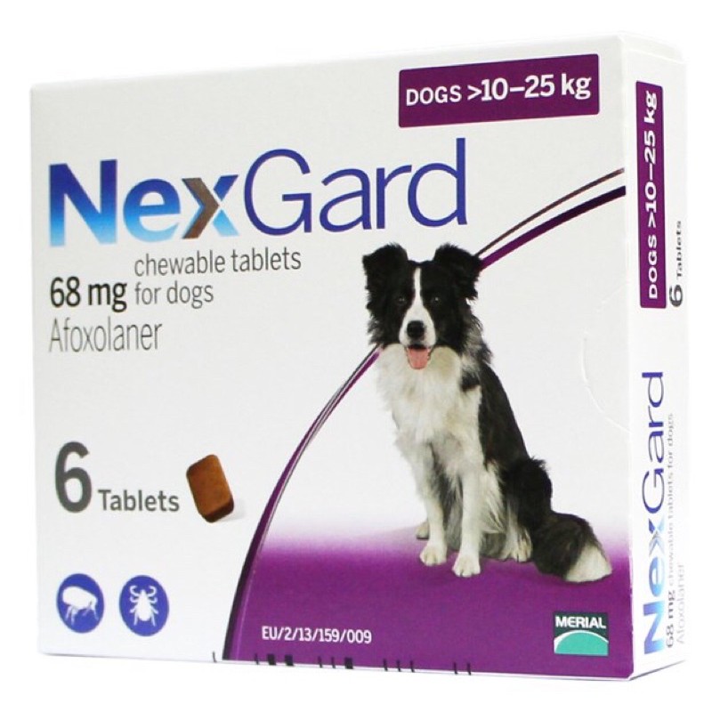 Nexgard cho chó từ 10-25kg