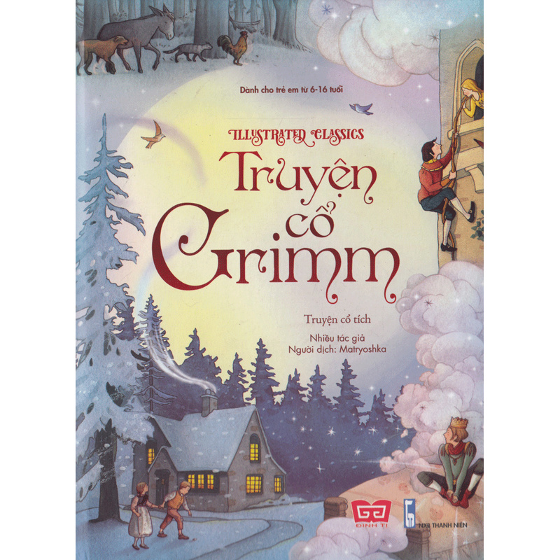 Sách - Illustrated Classics - Truyện Cổ Grimm