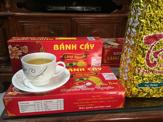 Bánh cáy làng Nguyễn - Đặc sản Thái Bình- Loại đặc biệt- 500g | BigBuy360 - bigbuy360.vn