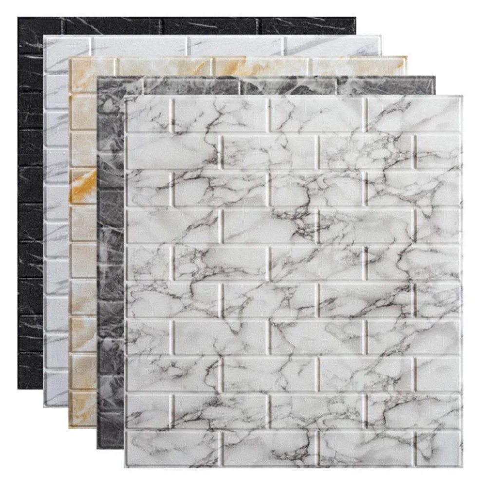 Giấy dán tường 3D giấy dán tường không thấm nước giấy dán tường nhà bếp phòng tắm phòng khách nền giấy dán tường | BigBuy360 - bigbuy360.vn