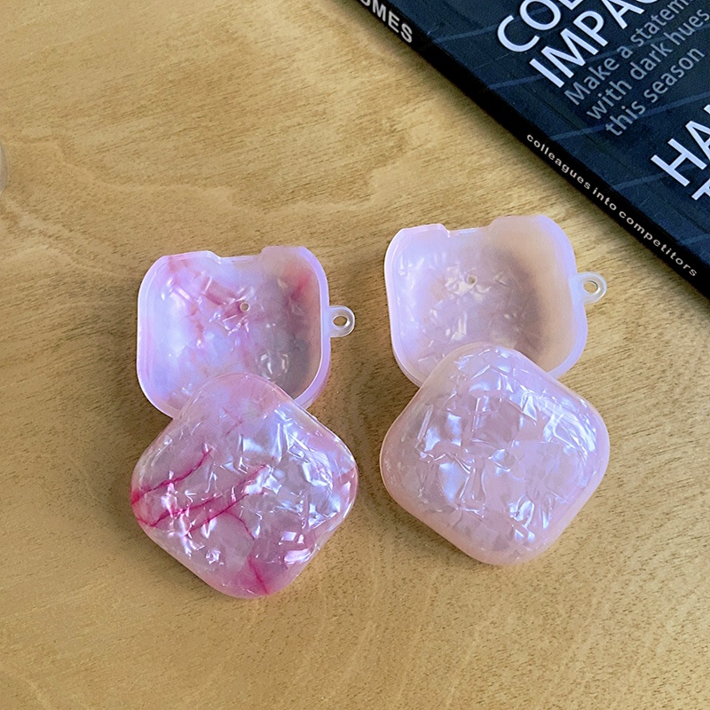 Vỏ Bảo Vệ Hộp Sạc Tai Nghe samsung galaxy Buds 2 / Buds Live / Buds FE / Buds2 Pro / Buds Pro ins Họa Tiết Hoa / Trái Cây Dễ Thương Ốp