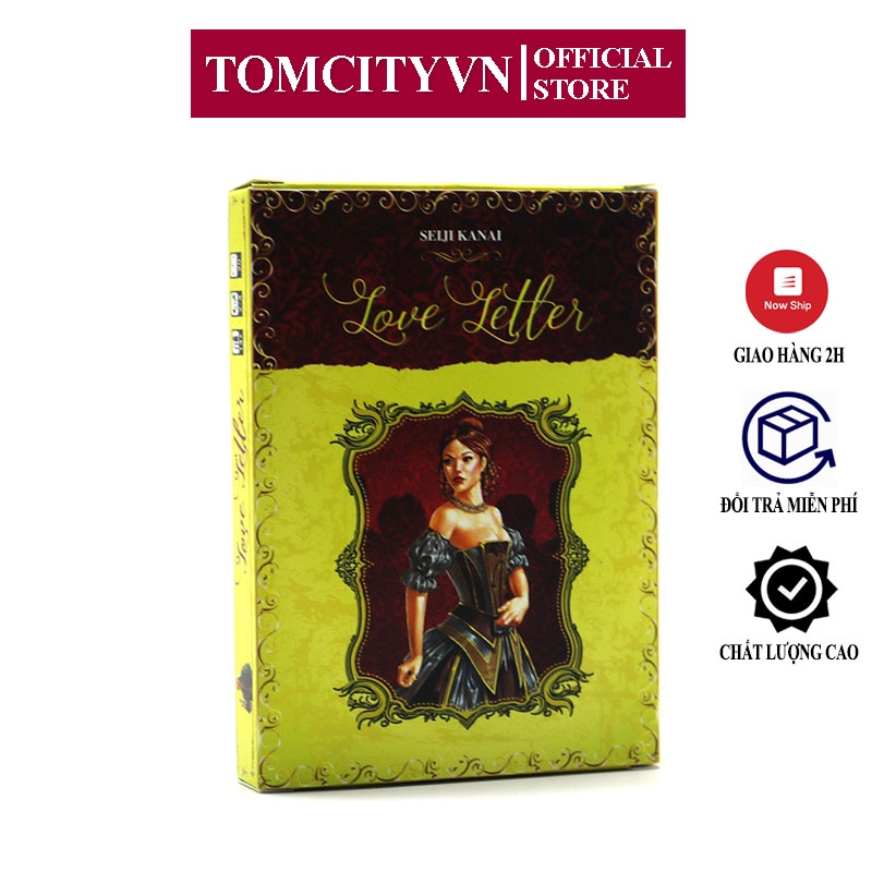  Bài Love Letter TomcityVN Việt hóa, board game vui nhộn 16 lá bài cho nhóm từ 2-4 người chơi
