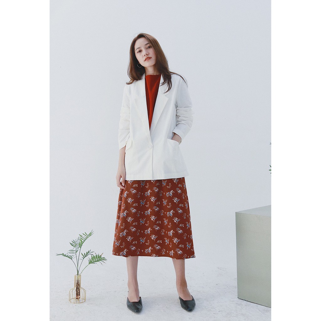 Chicka Chicka - Áo White basic blazer