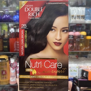 Thuốc nhuộm tóc Doublerich nâu ánh đỏ 6RC,2B.....