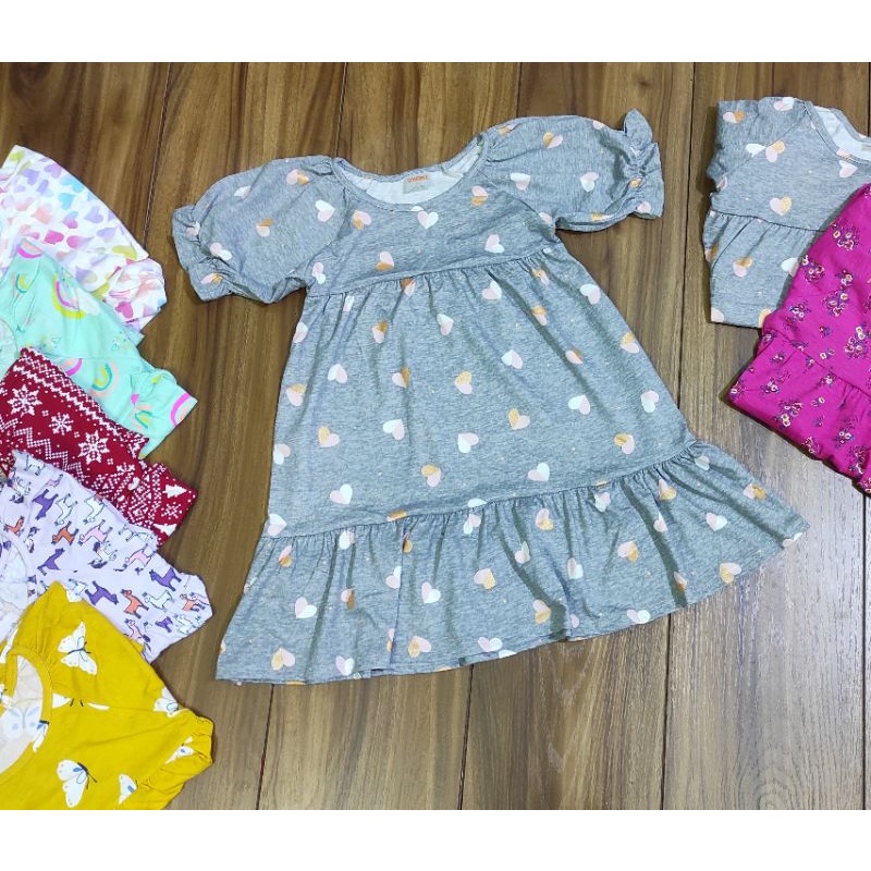 Váy Đầm bé gái cotton thun xuất khẩu