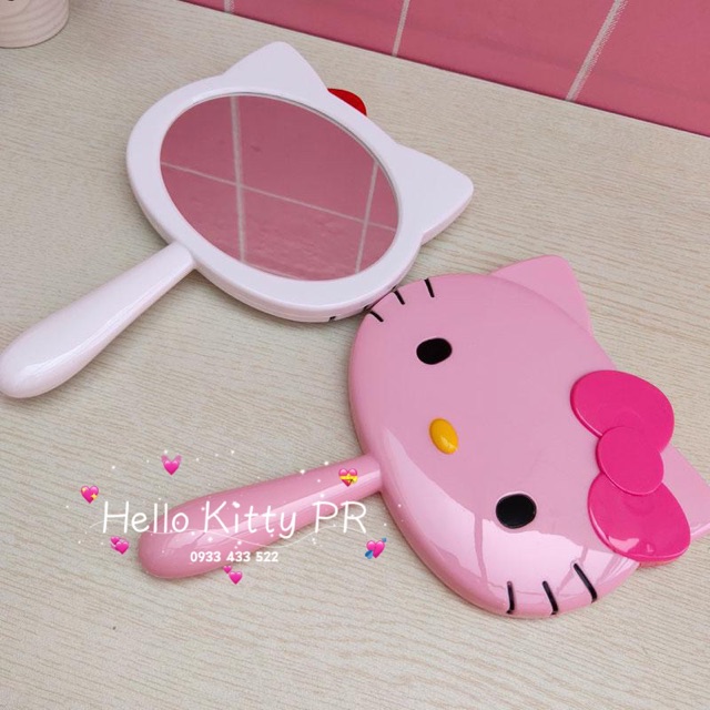 GƯƠNG CẦM TAY HELLO KITTY