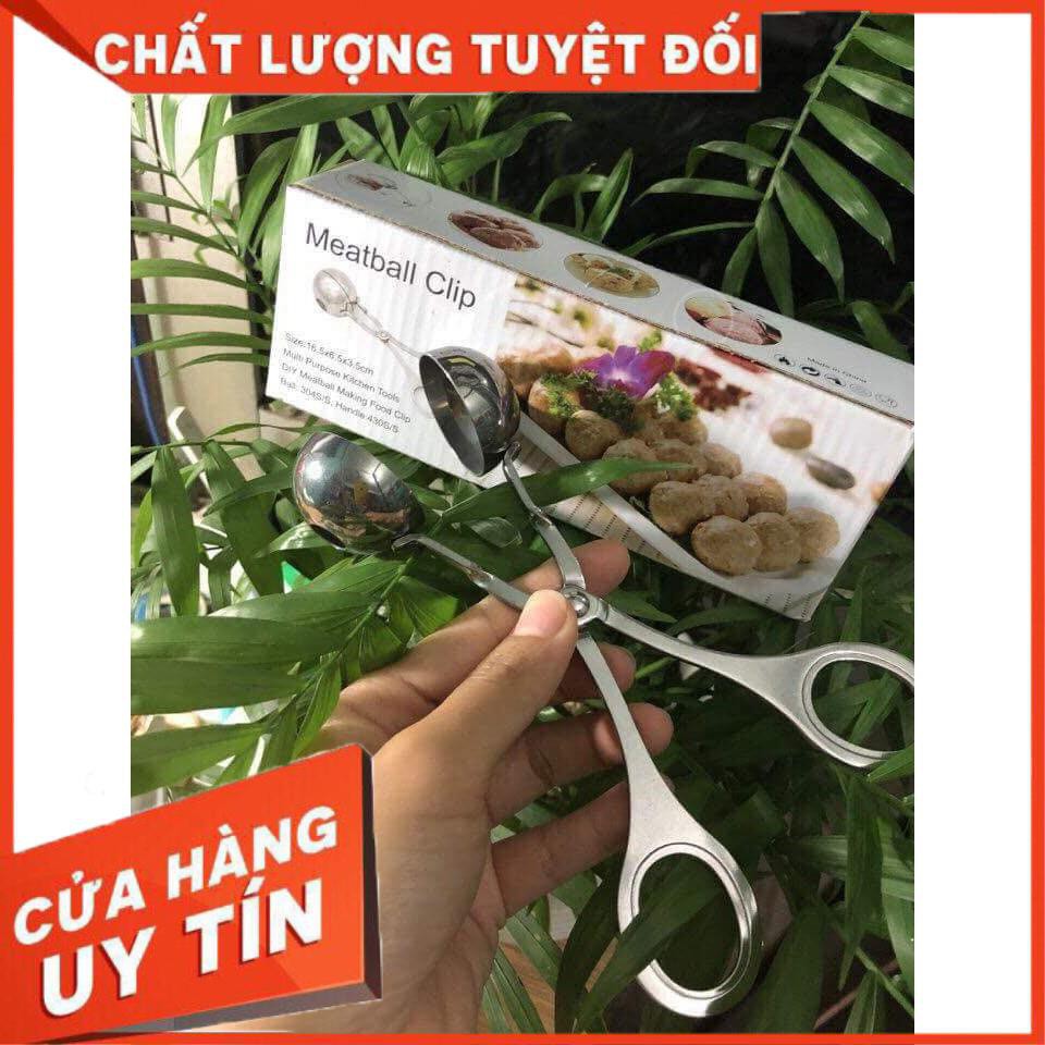 DỤNG CỤ NẶN THỊT, CÁ VIÊN INOX TIỆN LỢI CHO NHÀ BẾP