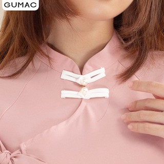 [Mã WABRGB11 giảm 10% đơn từ 250k] Đầm cổ tàu tà đắp DA10107 GUMAC
