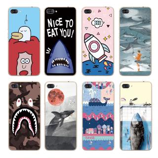 Ốp Điện Thoại Mềm Hình Cá Mập Hoạt Hình Cho ASUS Zenfone 4 MAX Pro ZC554KL/ZC551KL/ZC520KL