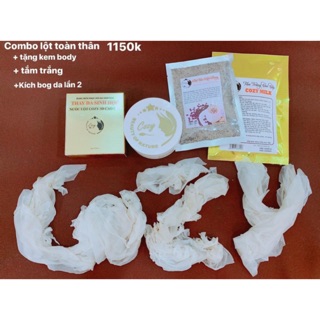 LỘT COZY Chính Hãng - Trộn bộ Lột toàn body tặng kem dưỡng,tắm trắng,kích bong và dưỡng ẩm