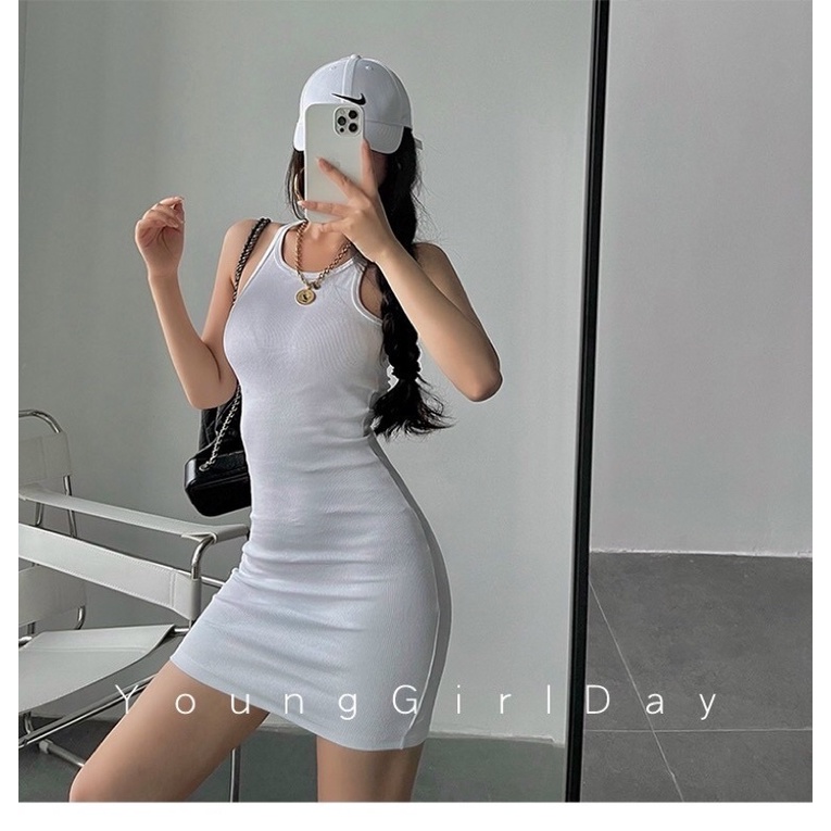 Đầm Body Ba Lỗ Cá Tính Ôm