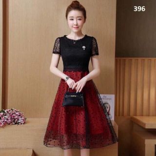 Đầm ren phốu lưới