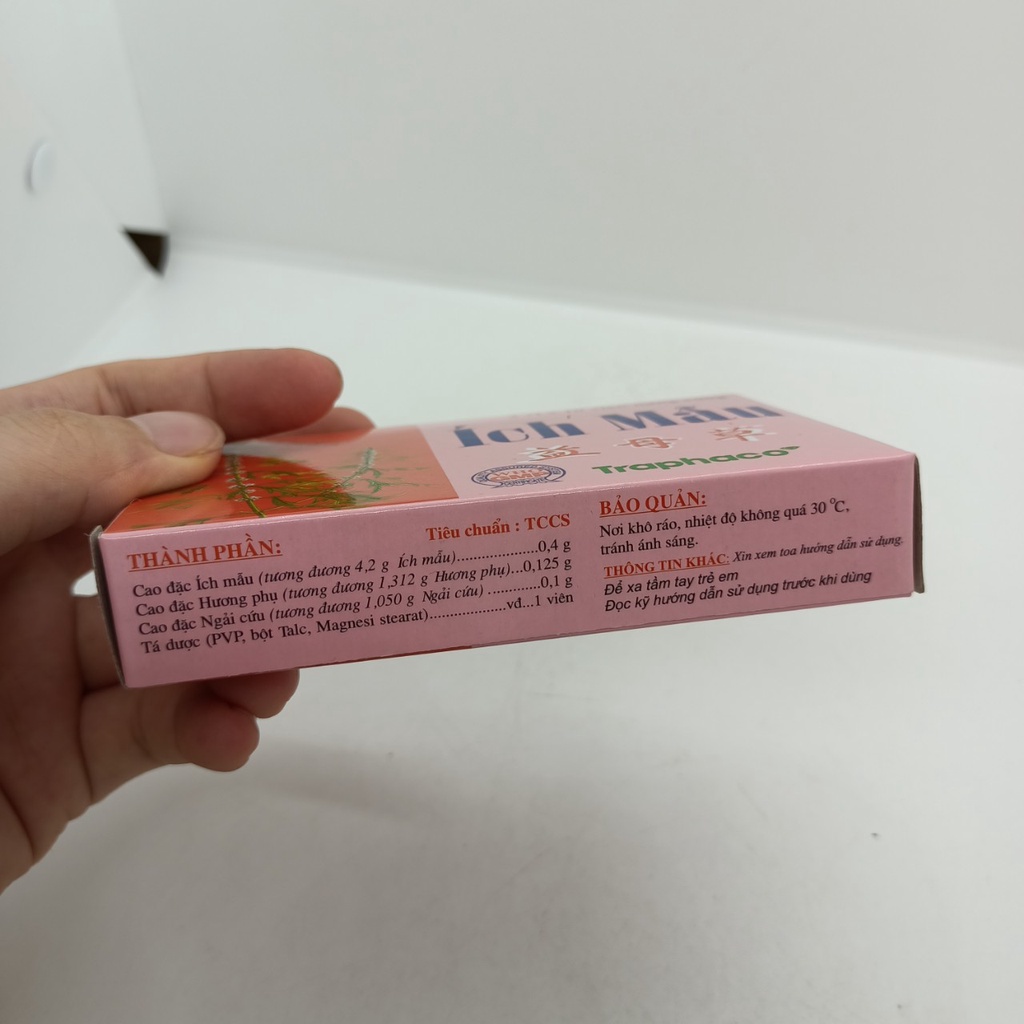 ÍCH MẪU TRAPHACO HỘP 20 VIÊN
