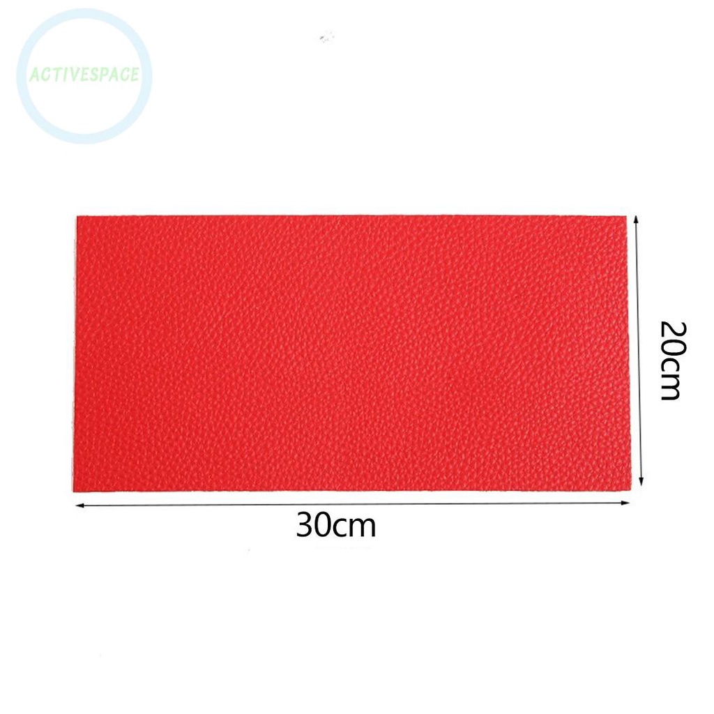 Miếng dán sửa chữa ghế sofa 20x30cm bằng da PU tự dính nhiều màu sắc tùy chọn