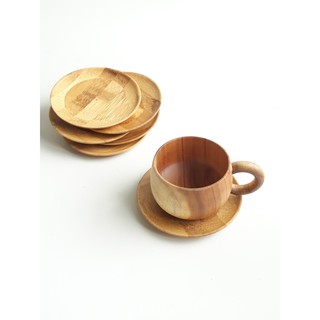 Lót ly, cốc tre 11 cm bền đẹp