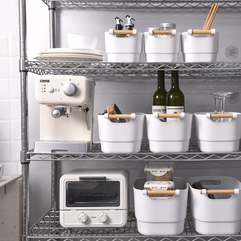 Giỏ Nhựa Đựng Đồ Sắp Xếp Gọn Gàng Cho Nhà Bếp Nhà Tắm