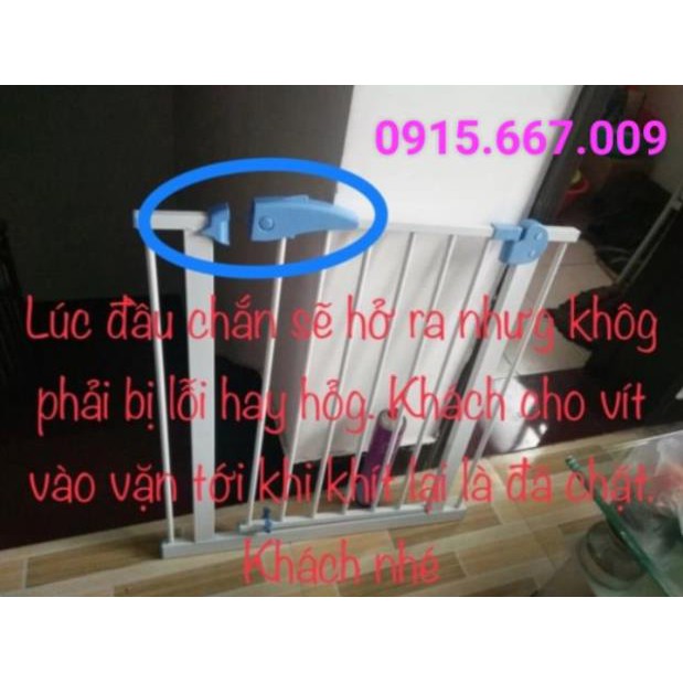 💘 FREE SHIP 💘 Thanh chắn cửa, cầu thang 75-82cm Không cần khoan tường 💘