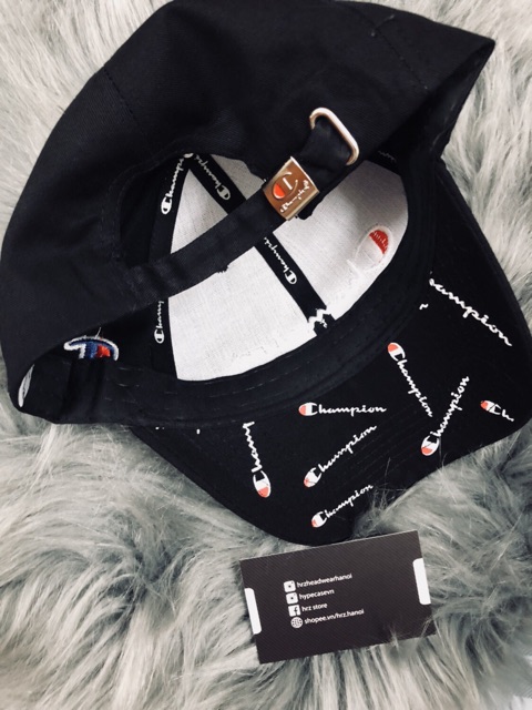 Mũ lưỡi trai , nón kết Champion full tem tag