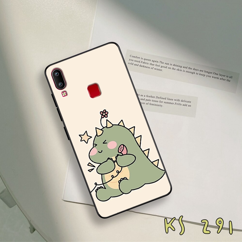 Ốp lưng Vivo Y91 - Vivo Y95 - Ốp in hình khủng long,dinosaur dễ thương