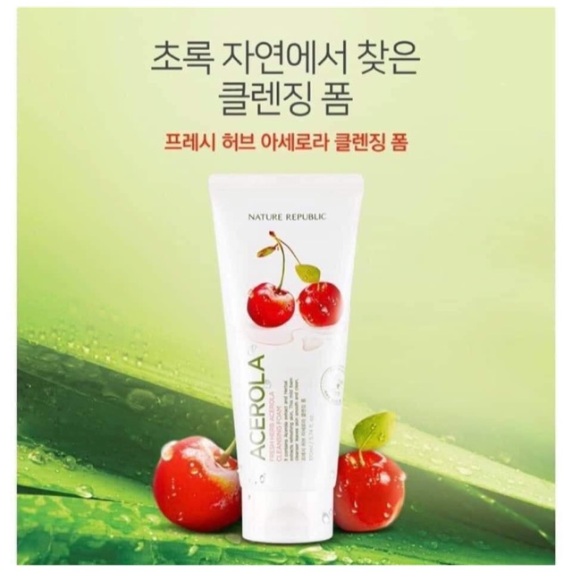 Sữa rửa mặt Nature Republic
