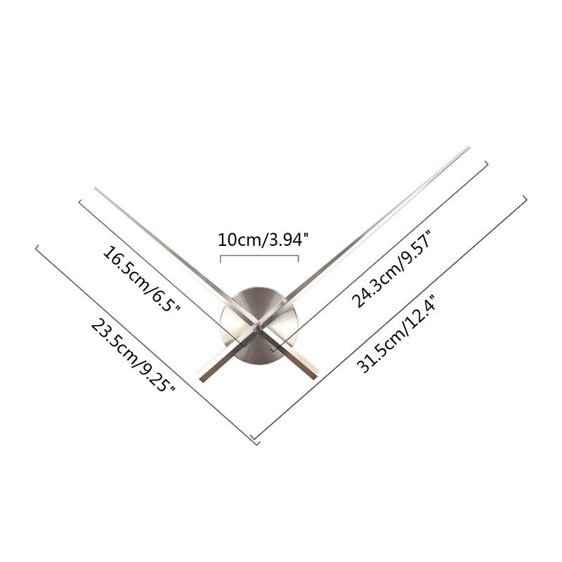 Đồng Hồ Treo Tường 3D Trang Trí Nội Thất